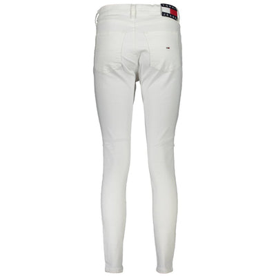 Jean en coton blanc Tommy Hilfiger pour femme