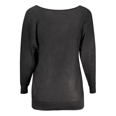 Pull en viscose noir Guess Jeans