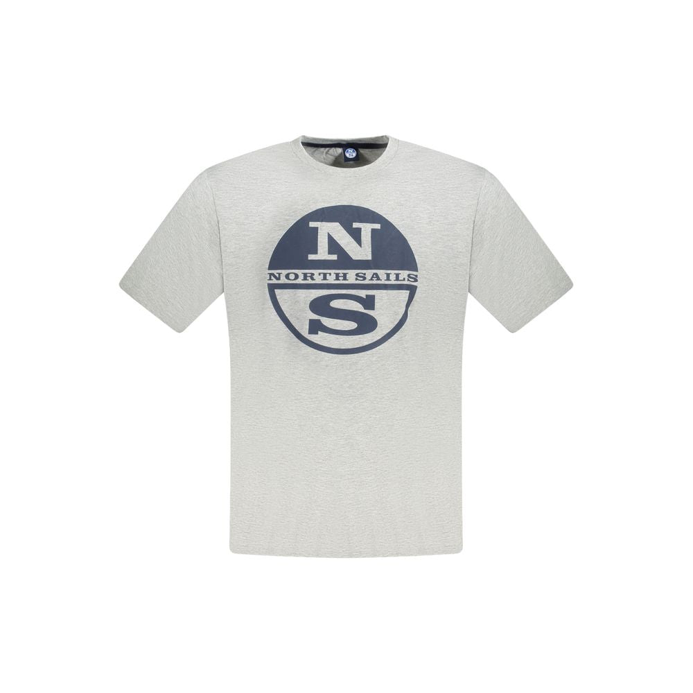 North Sails grijs katoenen heren T-shirt