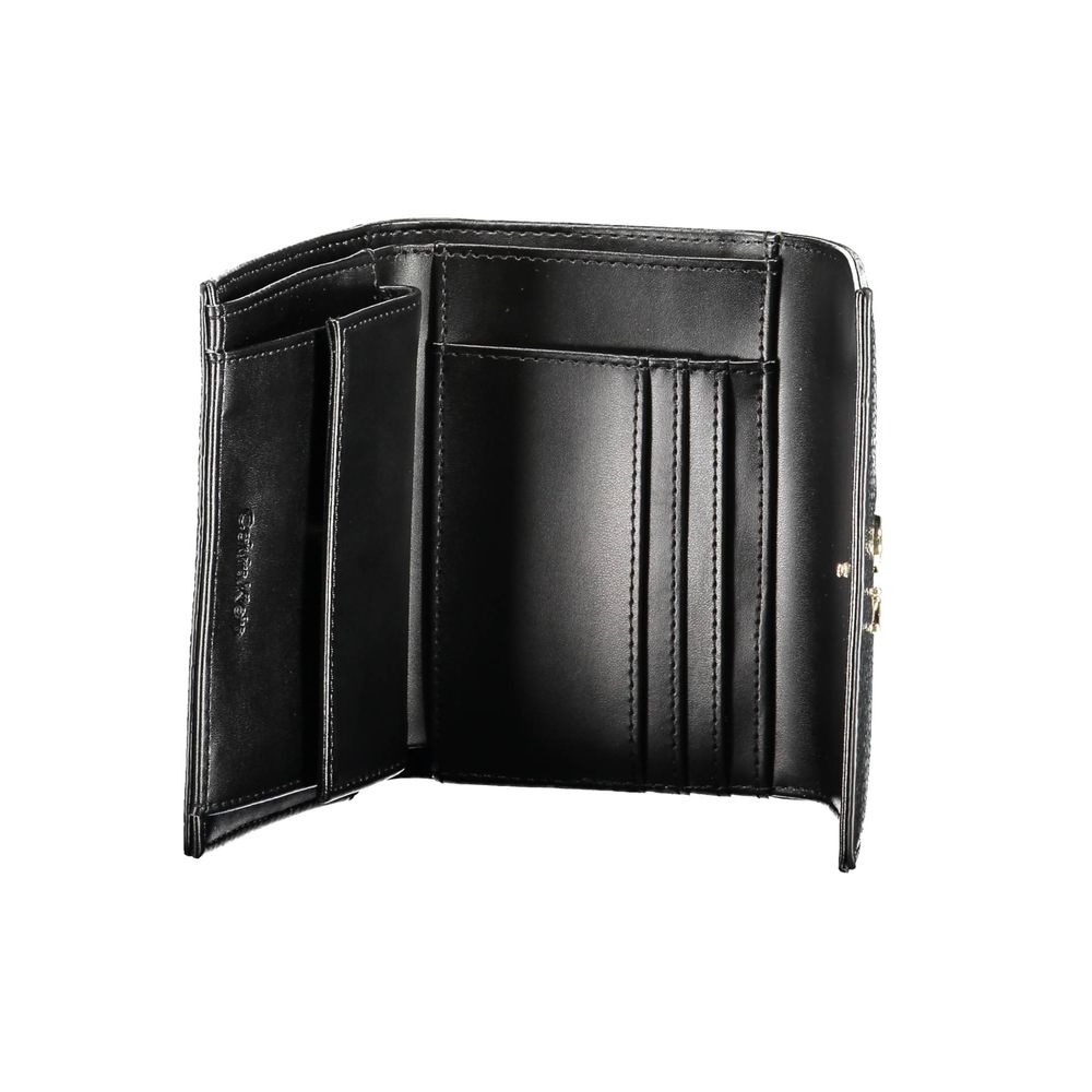 Portefeuille femme Calvin Klein en polyéthylène noir