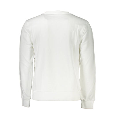 Pull Cavalli Class en coton blanc pour homme