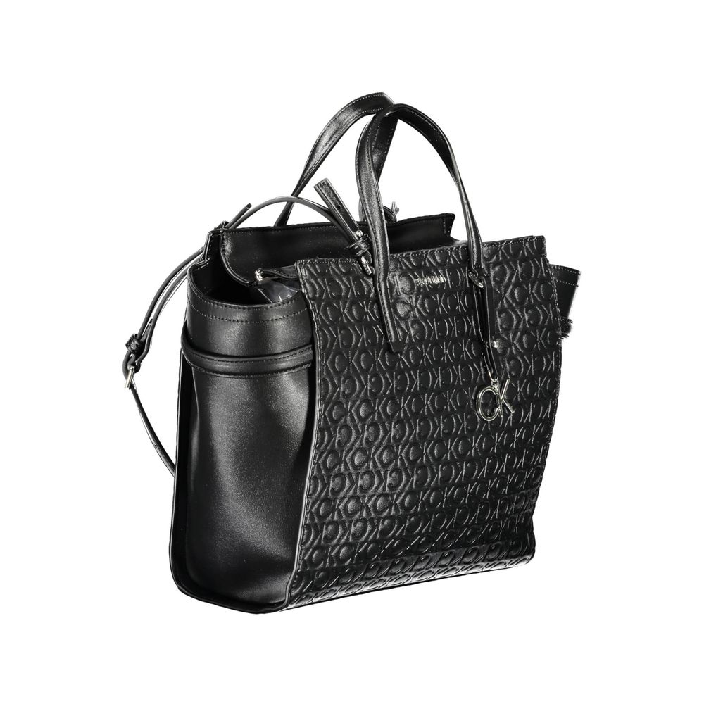 Sac à main Calvin Klein en polyester noir pour femme