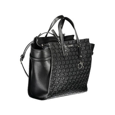 Sac à main Calvin Klein en polyester noir pour femme