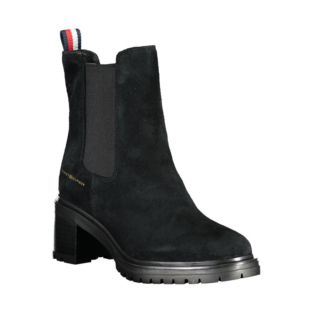 Tommy Hilfiger chique enkellaarsjes met strakke hak