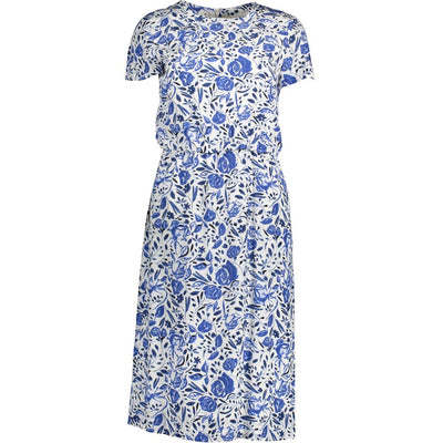 Robe Gant en viscose blanche pour femme