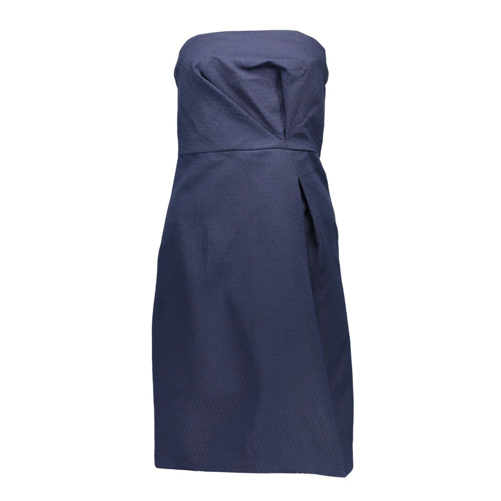 Robe femme en coton bleu Gant