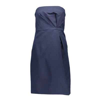 Robe femme en coton bleu Gant