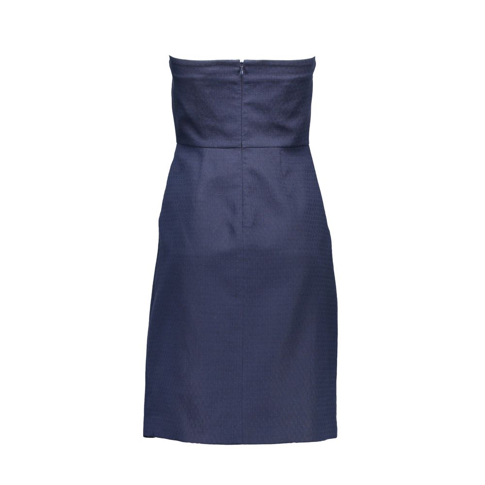 Robe femme en coton bleu Gant