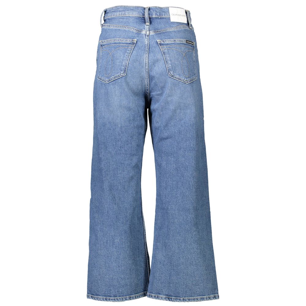 Jean Calvin Klein en coton bleu pour femme