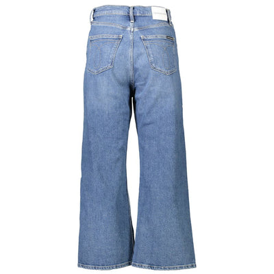 Jean Calvin Klein en coton bleu pour femme
