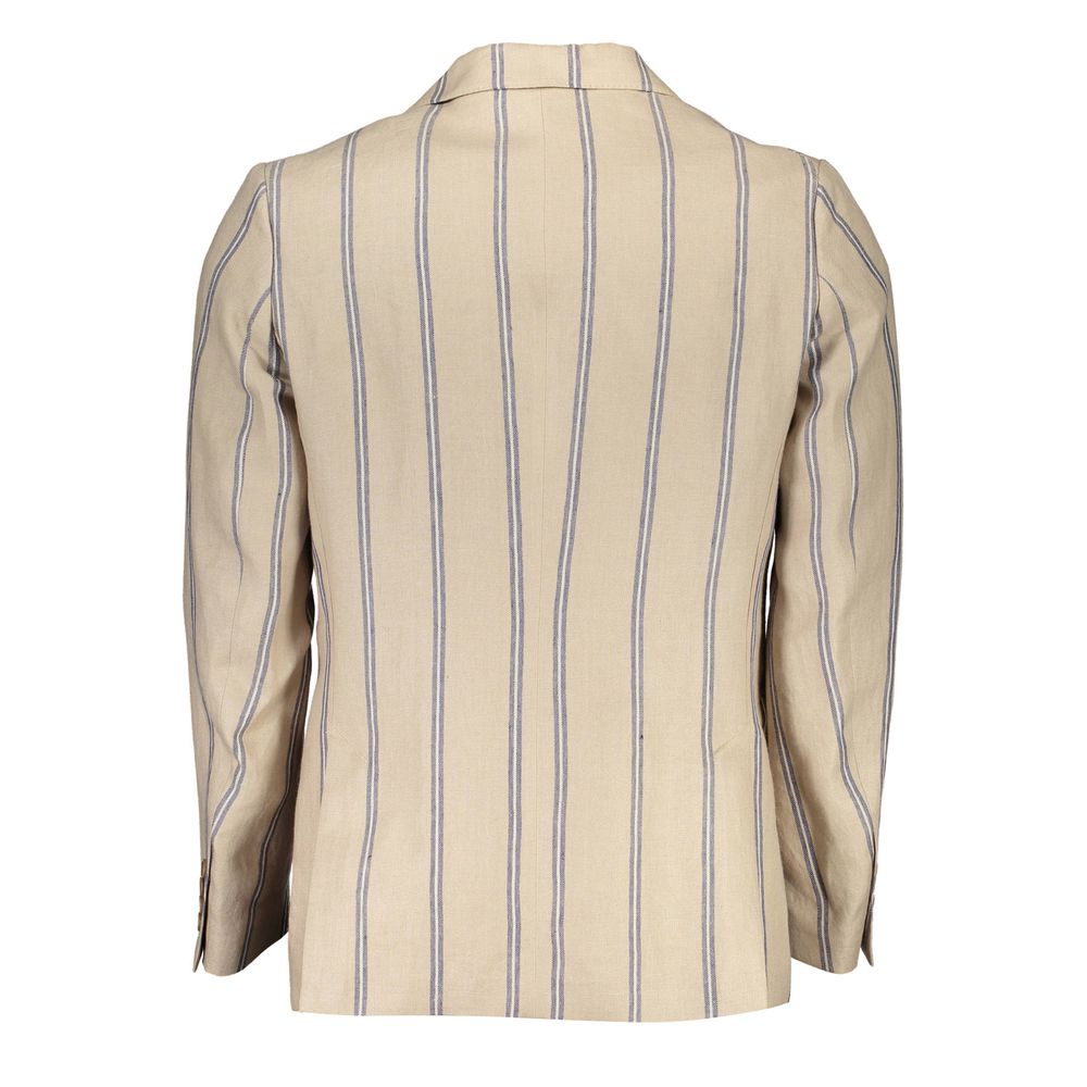 Veste homme en lin beige Gant