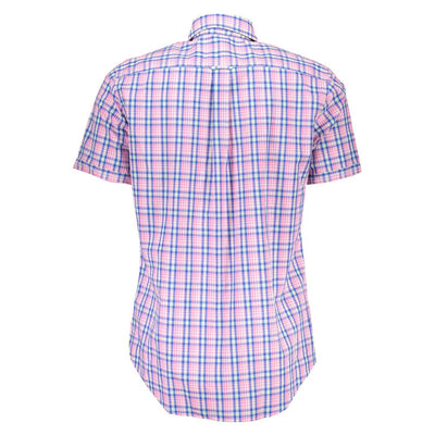 Chemise homme en coton rose Gant