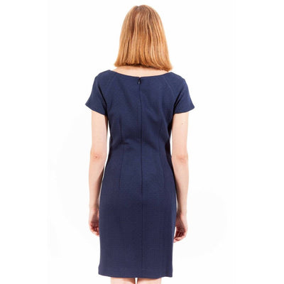 Gant Blauwe Viscose Jurk