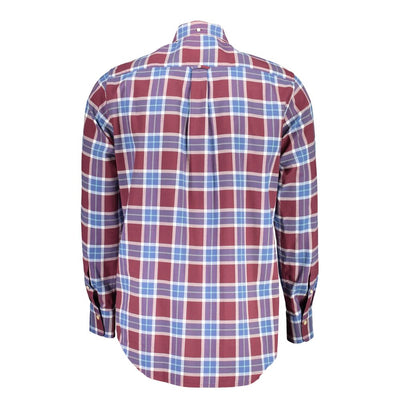 Gant Purple Cotton Men Shirt