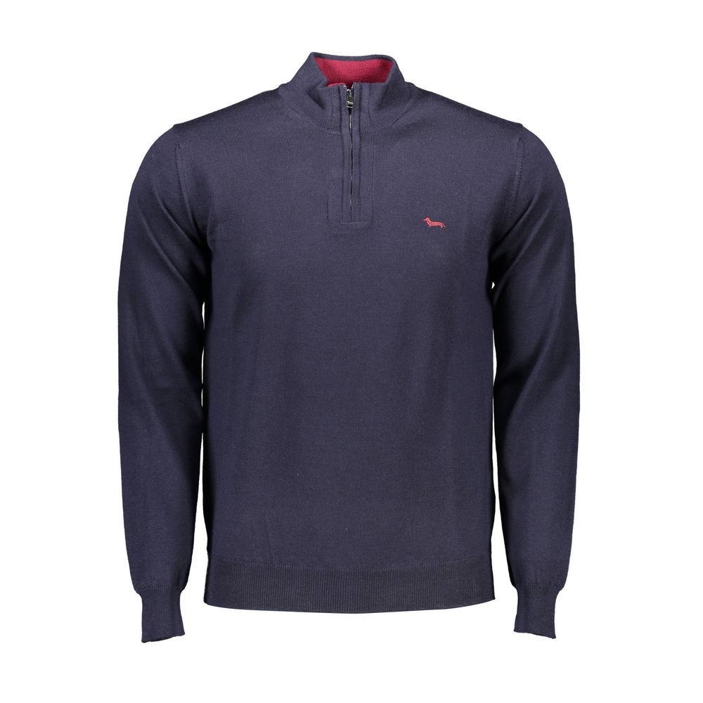 Harmont &amp; Blaine Blauwe Wollen Herentrui