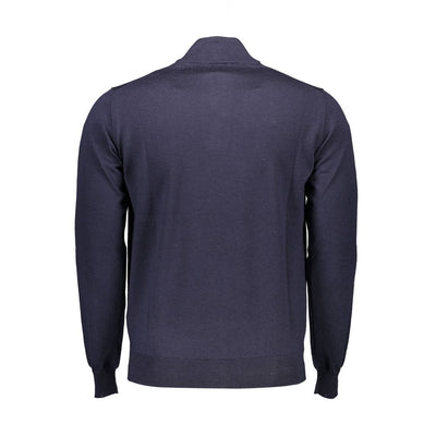 Harmont &amp; Blaine Blauwe Wollen Herentrui