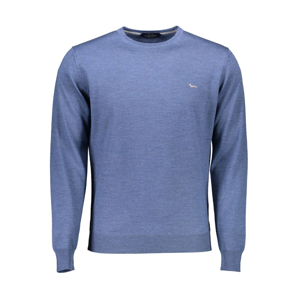 Harmont &amp; Blaine Blauwe Wollen Herentrui