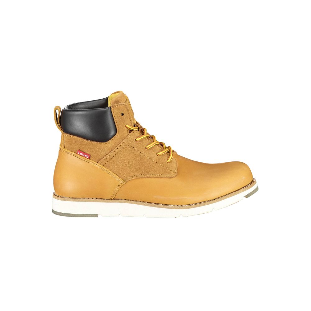 Bottes en cuir beige Levi's pour homme