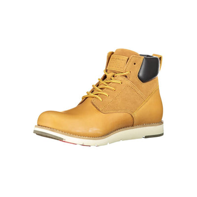 Bottes en cuir beige Levi's pour homme