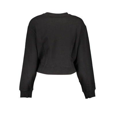 Guess Jeans Black Cotton Women Sweater