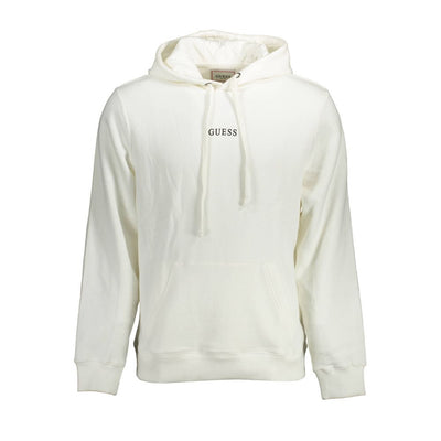 Guess Jeans White Cotton Men Sweater