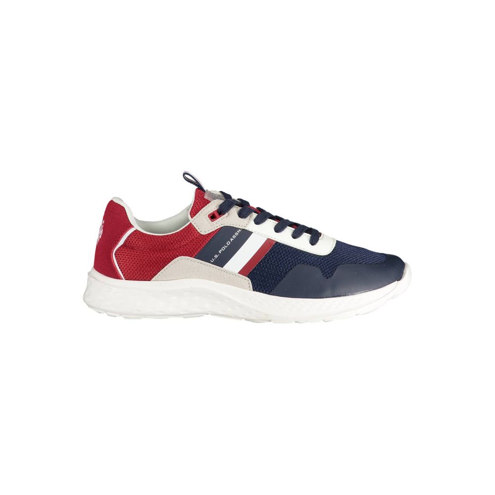 US POLO ASSN. Blauwe polyester herensneaker