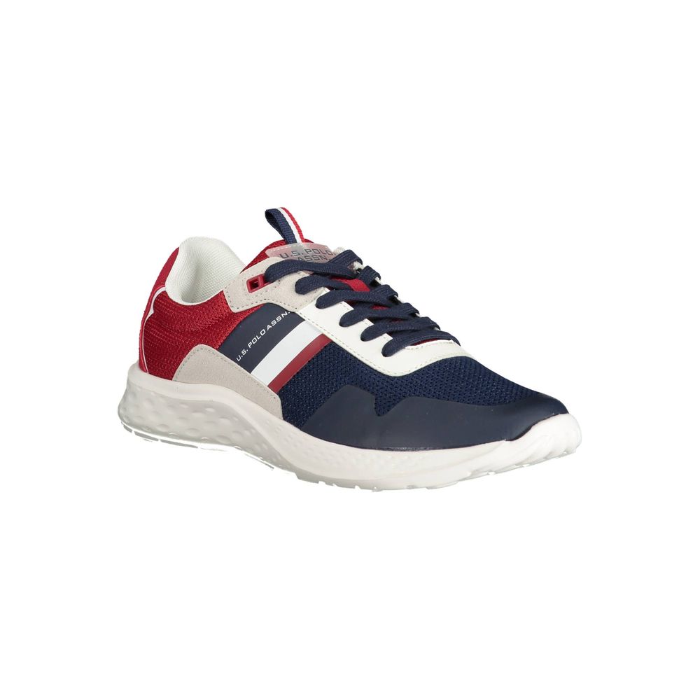 US POLO ASSN. Blauwe polyester herensneaker