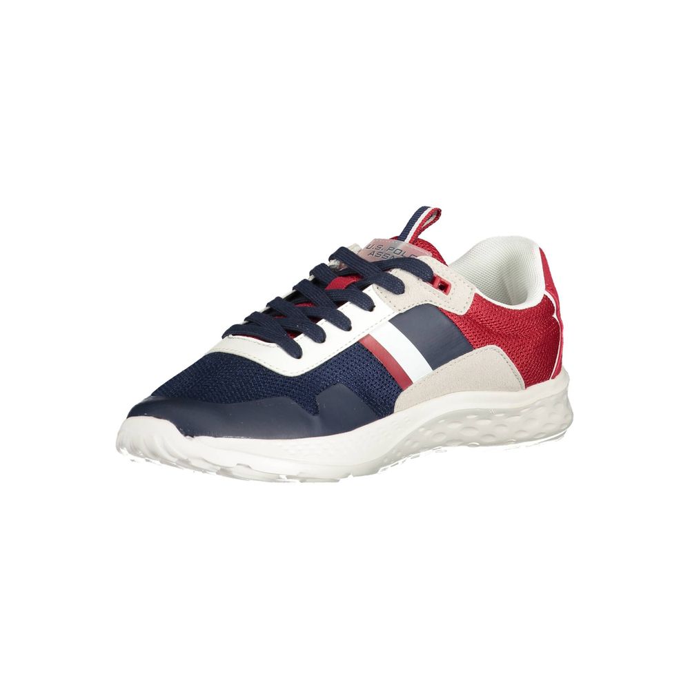 US POLO ASSN. Blauwe polyester herensneaker