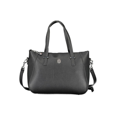 Tommy Hilfiger Black Polyethylene Women Handbag