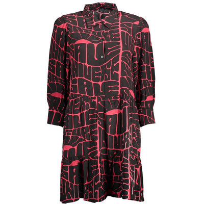 Desigual Black Viscose Women Dress