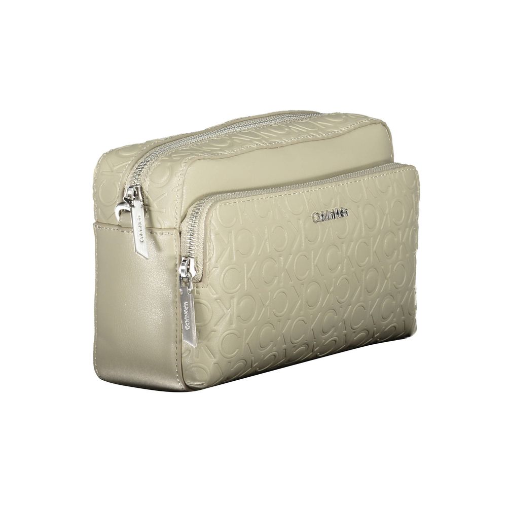 Calvin Klein Beige Polyester Handtas