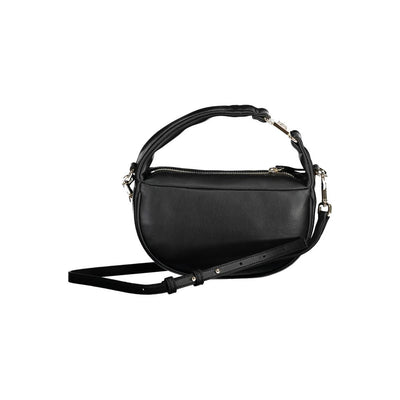 Tommy Hilfiger Zwarte Polyester Handtas
