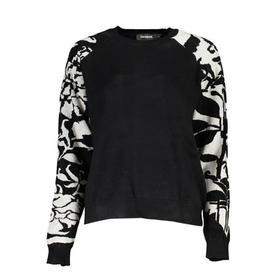 Pull chic à col montant avec détails contrastés Desigual
