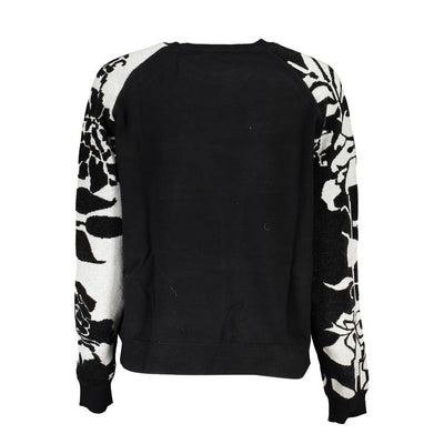 Pull chic à col montant avec détails contrastés Desigual