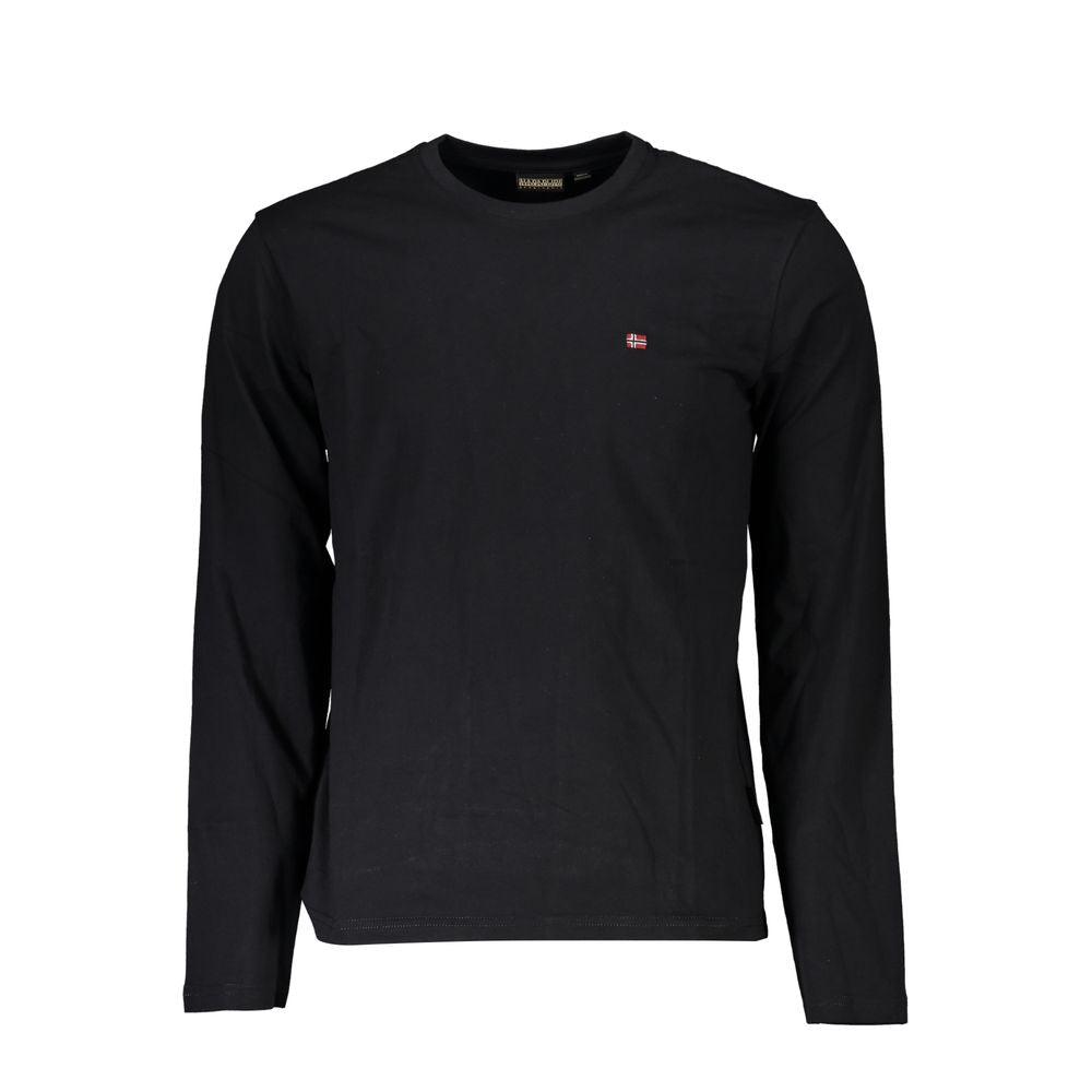 Napapijri Zwart Katoenen T-shirt