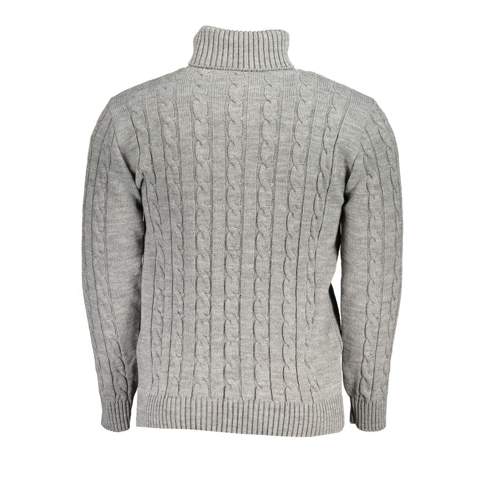 US Grand Polo Turtleneck Twisted Neck Herentrui