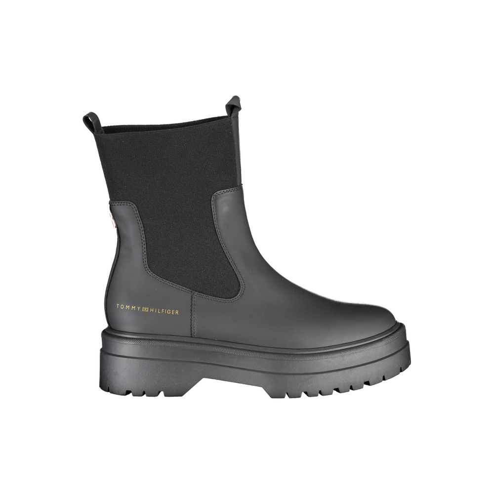 Elegante enkellaars van Tommy Hilfiger met contrasterende details