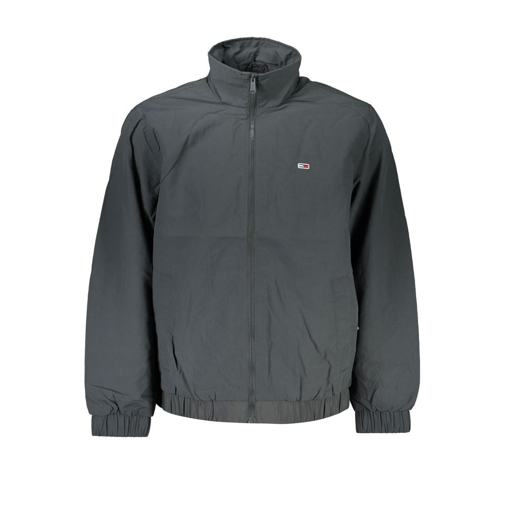 Veste Tommy Hilfiger Sleek grise en nylon recyclé