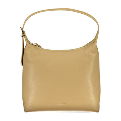 Coccinelle beige leren handtas