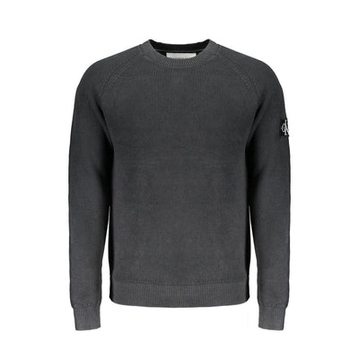 Calvin Klein Black Cotton Sweater