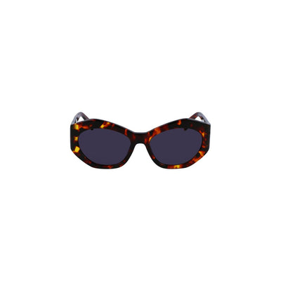Liu Jo Brown Acetate Women Sunglass