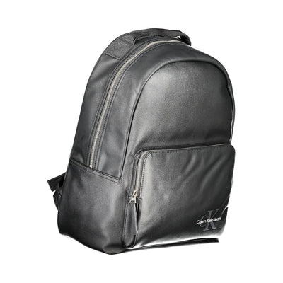 Sac à dos en polyéthylène noir Calvin Klein
