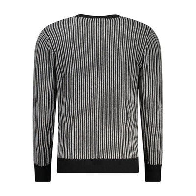 Pull en polyester noir Guess Jeans