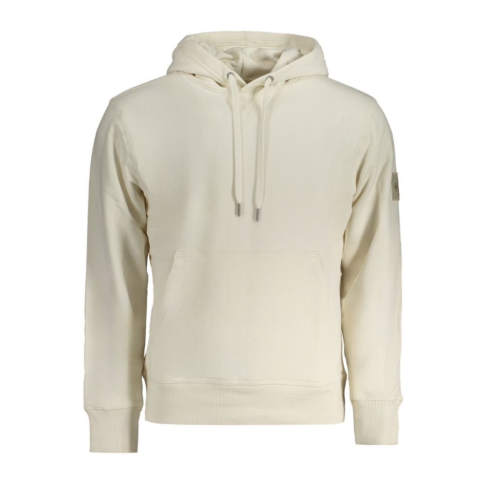 Pull en coton blanc Calvin Klein