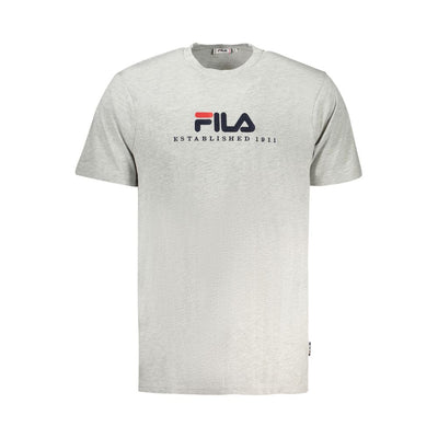 T-shirt Fila en coton gris pour homme