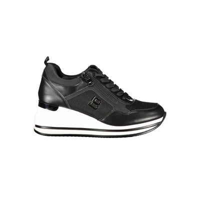 Laura Biagiotti Zwarte Polyester Dames Sneaker