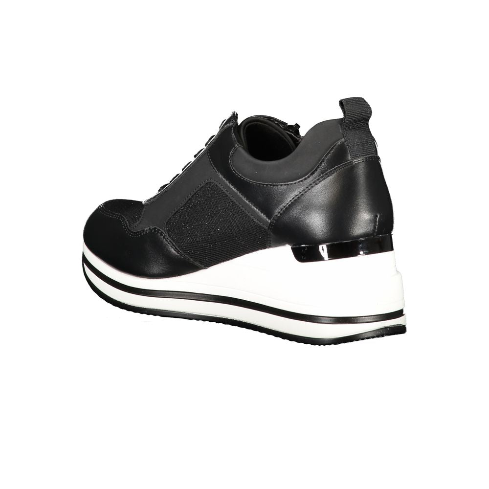 Laura Biagiotti Zwarte Polyester Dames Sneaker