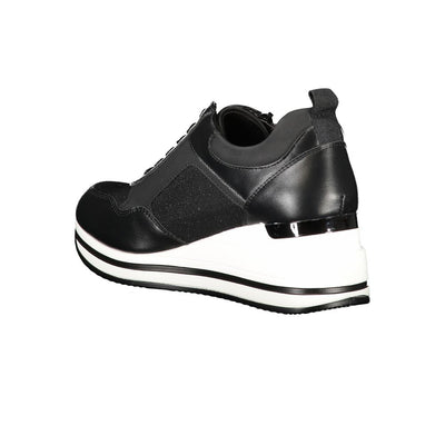 Laura Biagiotti Zwarte Polyester Dames Sneaker