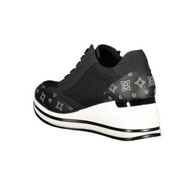Laura Biagiotti Zwarte Polyester Dames Sneaker