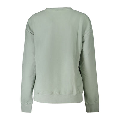 Pull Fila en coton vert pour femme